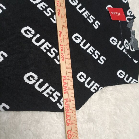Guess Women’s Black and White Logo Dress Size XL - Picture 4 of 10
